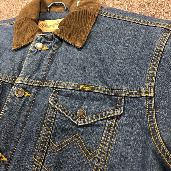 Wrangler Other - Wrangler Conceal Carry Lined Denim Jean Jacket
